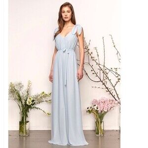 Monique Lhuillier Bridesmaids Alix in Aqua NWOT